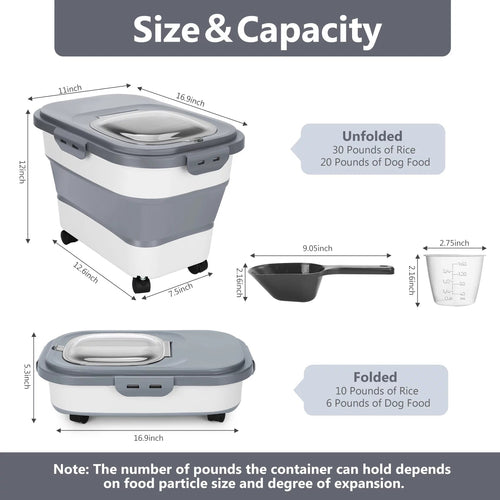 Best 20 Lb Pet Food Containers with Wheels and Lids